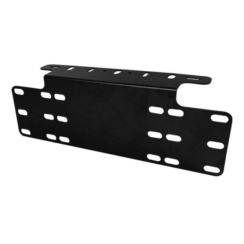 Langlebige Metall-Kennzeichenhalterung mit Verlängerung & Licht Halter für zerstörungsfreie Montage