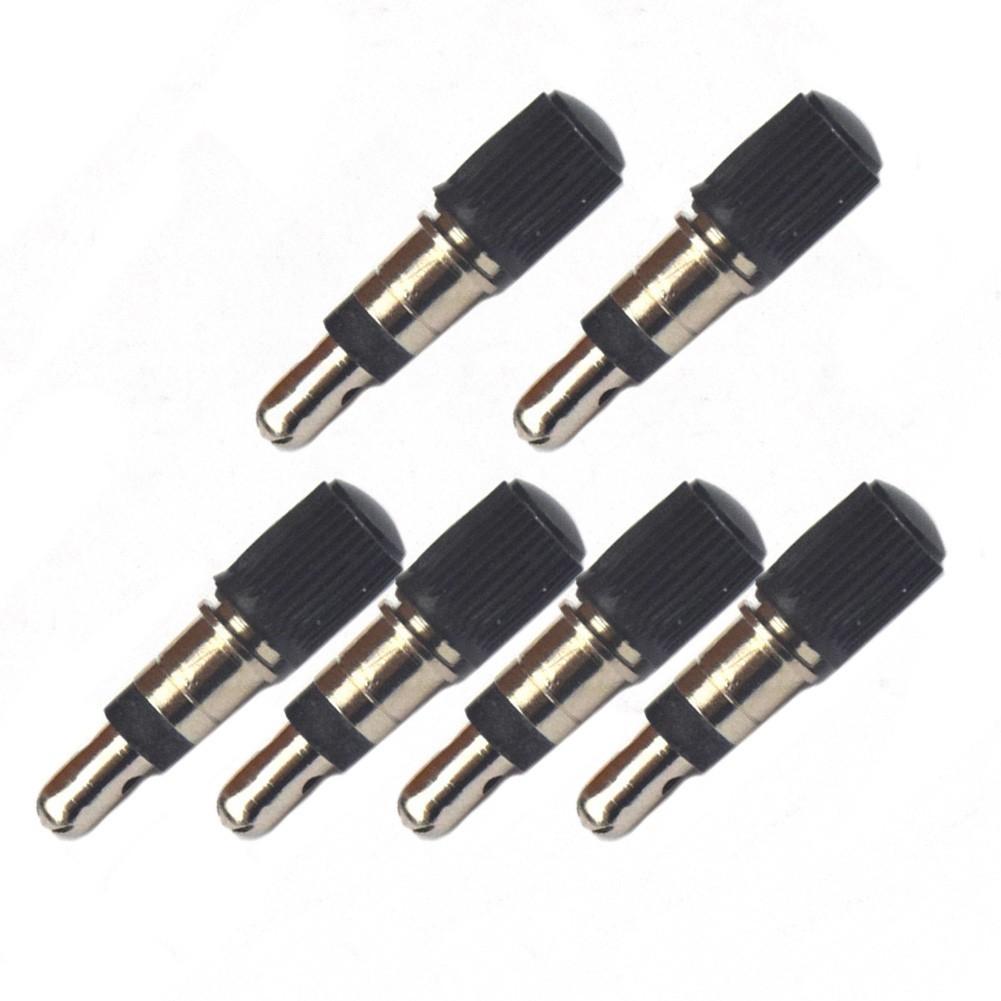 4/6PCS Quality-Flash Valve DV Bicycle Valve With Dust Cap Valve Core