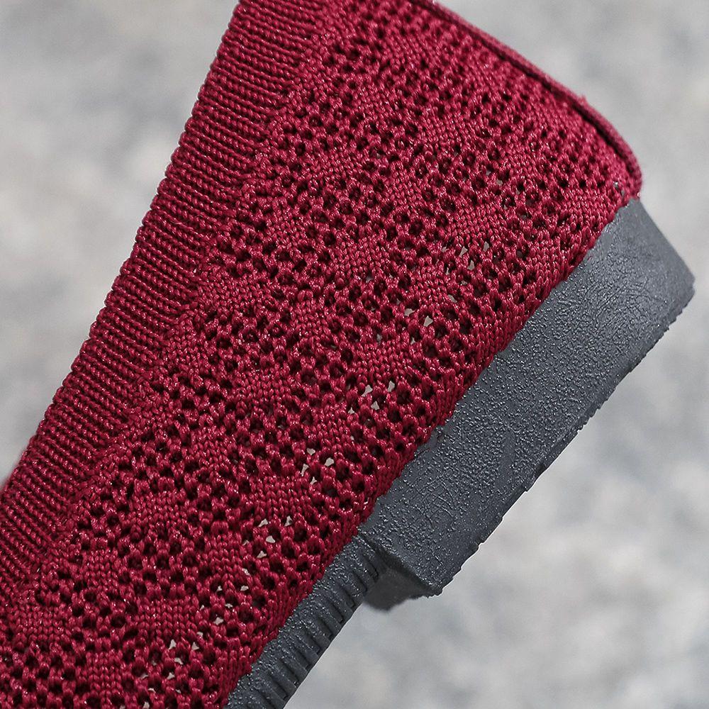 Summer New Sandals Mesh Breathable Women's Shoes Anti Slip Black Work Shoes Comfortable Casual Single Shoes