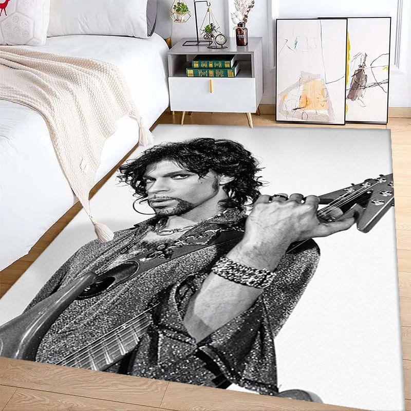 Prince's Iconic Guitar Artistry carpet Living room and bedroom mats floor mats Art Bathroom mat Room