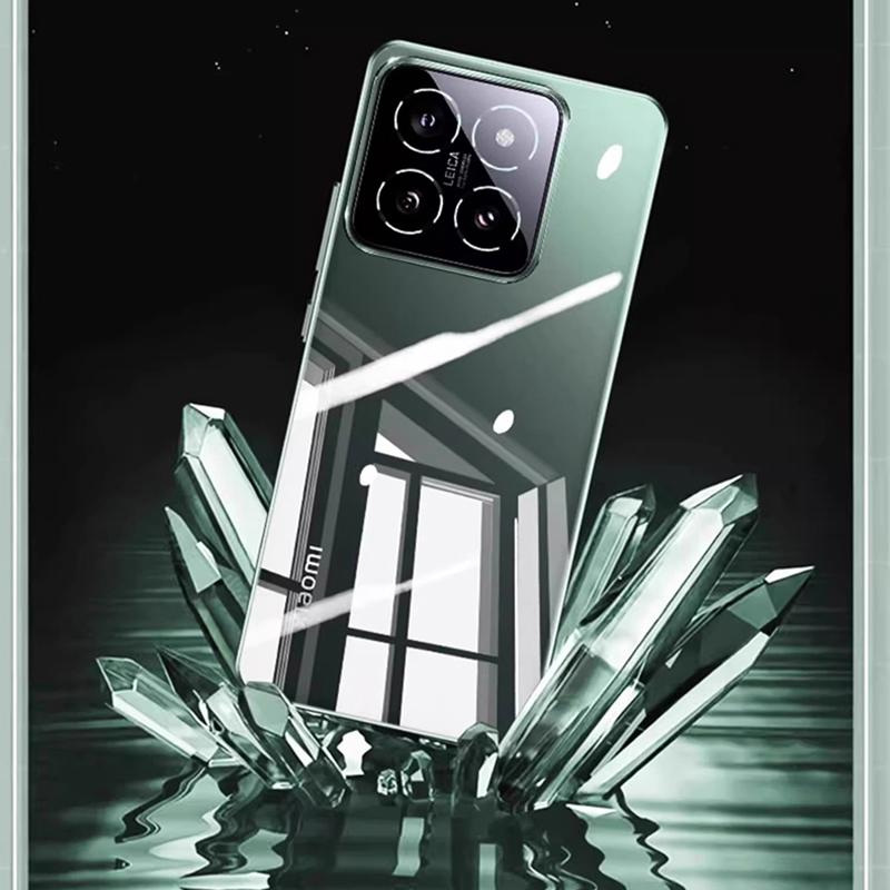 Luksusowe Etui Platerowane Do Xiaomi Mi 14 13 13T 12 12X 12T 11 11T Pro Lite 5g Przezroczyste Silikonowe Miękkie Odporne Na Wstrząsy Pokrowiec Ultra Cienki