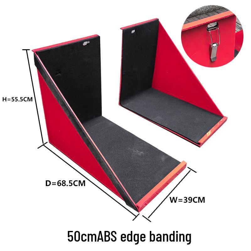 ABS L-Shaped Floodgate: Waterproof Barrier for Shop Entrances and Underground Garage Access