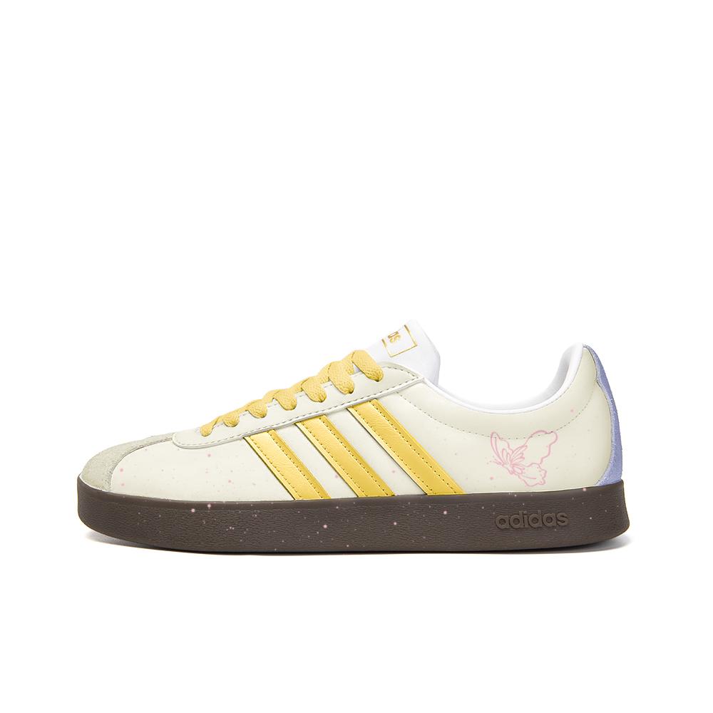 

Adidas Neo VL Court 2.0 Leather Slip Resistant Abrasion Resistant Low top Skateboard Shoes Unisex Beige Yellow ID6015(Team746-) 44⅔