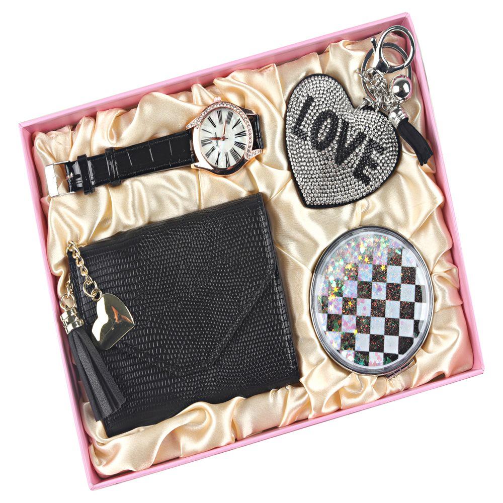 Women's Fashion Quartz Watch Gift Set - Perfect for Birthdays for Girlfriends and Family