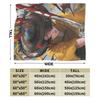 Super Warm BlanketGirls Boys Decorative Ghost of Yotei Game 2025 Throw Blanket  Flannel Bedspread For Outdoor Pattern Bed Cover