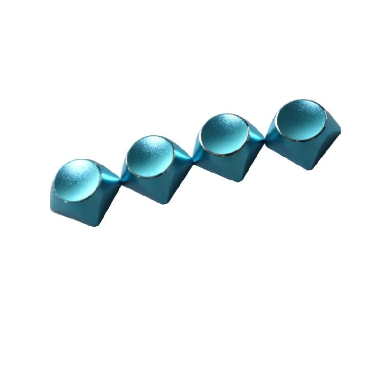 Mechanische Tastaturen Aluminiumlegierung Leere Taste Tastenkappe XDA Profil Tastenkappe