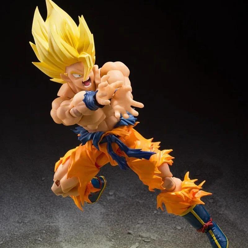 NEW Dragon Ball Z Son Goku Legendary Action Figure PVC Movable Collection Anime 17cm Super Saiyan Kakarotto Figurine Model Toys