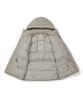 Snowpeak Apparel Land Hood Heavy Down Jacket (S24Wmtdj30) Beige Gray