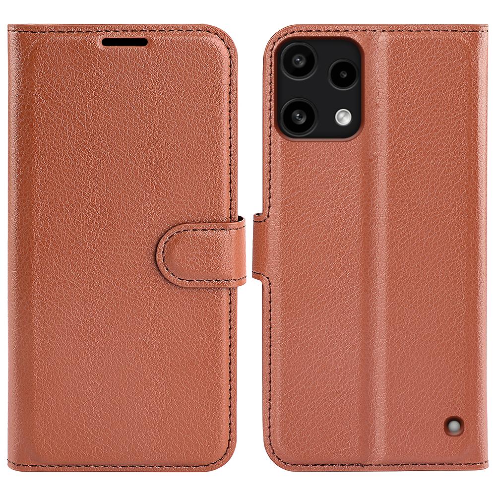 For Nothing Phone (3a) Lite 5G Case Wallet Stand Litchi Texture Shockproof Leather Phone Cover