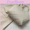 Nylon Tote Bag For Women With Large Capacity And Zipper Closure For Daily Use