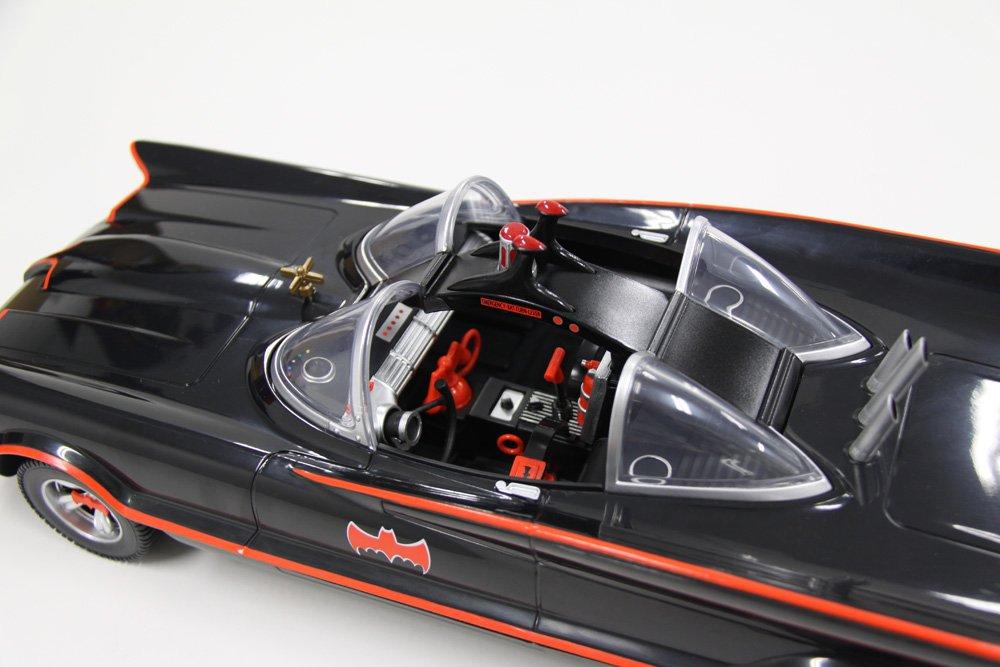 Mattel Action Figure Batman 1966 TV Series Batmobile Scale Plastic Painted Action Figure 1/12