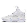 Sneakers da Bambino Air 36 GS Pure Money Bianco Argento Metallico DA9054-101