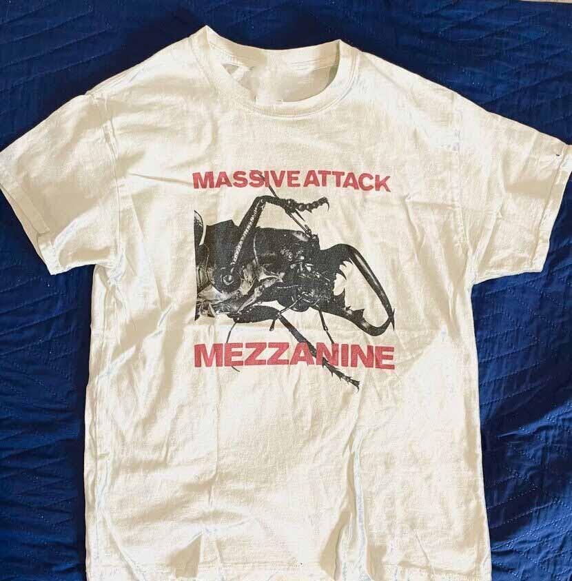 Mezzanine Album Massive Attack Band Shirt White Unisex S-5XL 1V0378