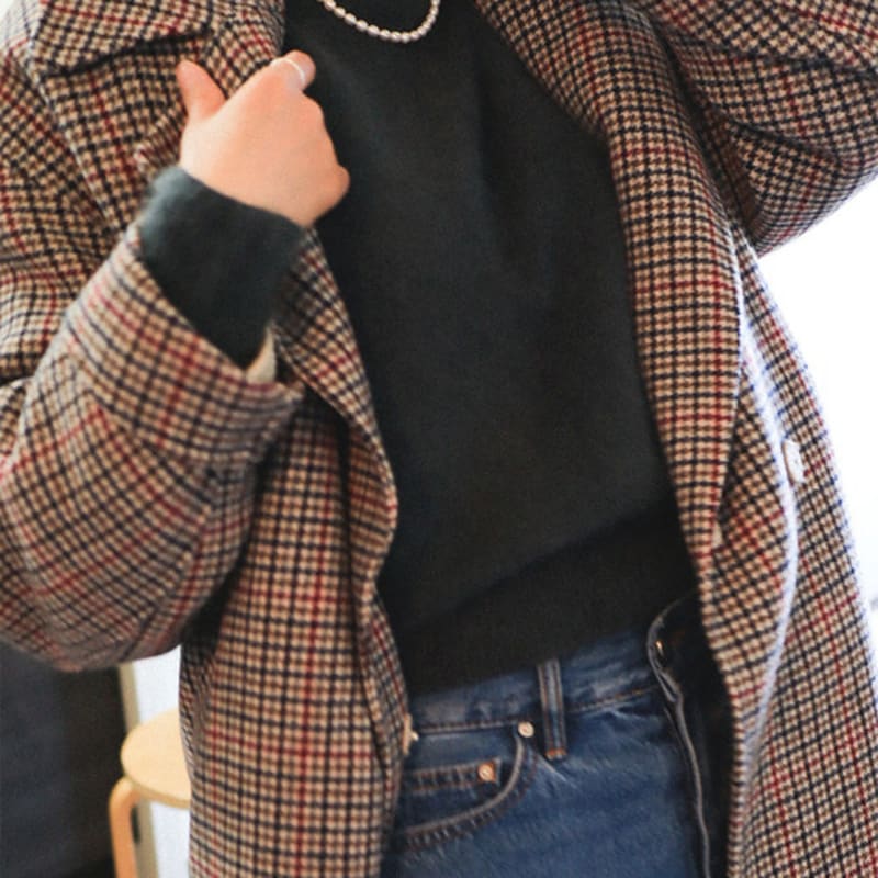 Modernlike 14k GF Silver Oval Freshwater Pearl Necklace 5mm