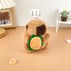 Capybara Cartoon Chef Plush Doll Children Toys Keychains Backpack Decoration