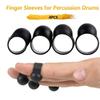 Silicone Tongue Drum Finger Sleeves Drumstick Percussion Drums Accessories Handpan