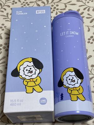 [USED] BT21 BTS Jimin Stainless Steel Bottle