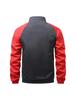 European and American Men's Stand-up Collar Jacket: Autumn/Winter Color Block Casual Coat