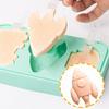 Silicone Ice Cream Mold 3 Cavities Easy Release Dinosaur Car Pineapple Ice Lolly Mold DIY Summer Freezer Ice Stick Container Kitchen