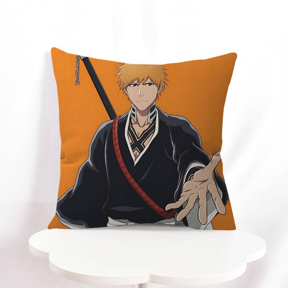 Kurosaki Ichigo Pillow Cover Design Cushion Cover Decor Holiday Decorati