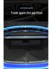 Ford Fiesta Hatchback/Sedan Rear Trunk Spare Tire Cover & Luggage Compartment Partition Mat
