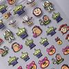 5D Embossed Cute Buzz Lightyear Cartoon Nail Art Stickers