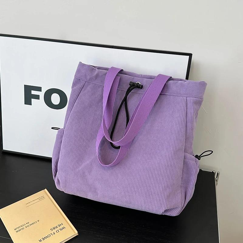 New solid velvet retro style student high capacity lightweight strong durable good-looking travel bag