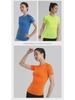 Unisex Quick-Dry Mesh Running T-Shirt with Reflective Design