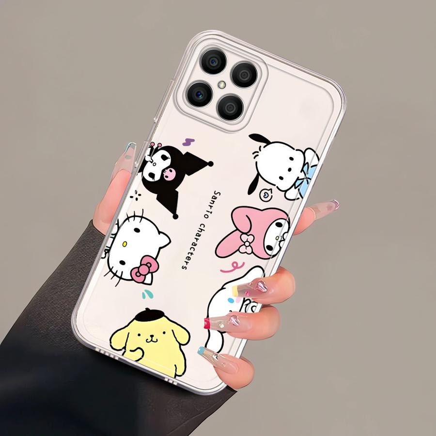 

Sanrio Hello Kitty Cute Soft Phone Cover Case for Honor X9b X7b 90 Lite X8b X8 X9a X8a Honor X7b