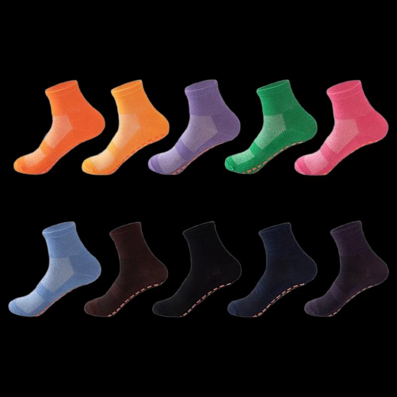 GUAIGUOGUO Mid-Calf Trampoline Grip Socks 1-4 Years (up to 28)