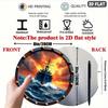 2D Metal Ocean Ship Wall Art Waterproof Coastal Decor For Home Kitchen Garden Office