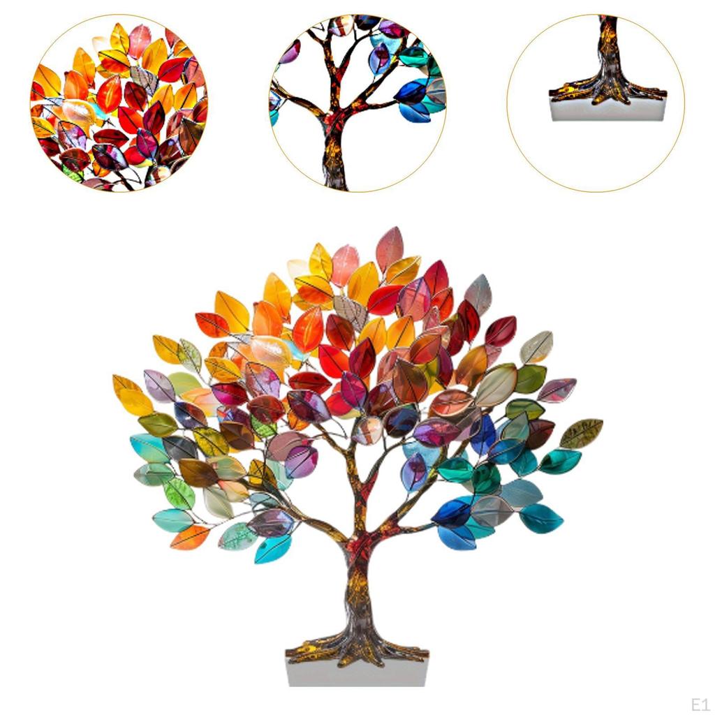 Tree of Life Statue Sculpture Living Room Table Ornament Acrylic Figure