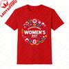 March 8th International Womens Day Shirt Womens History Month Tshirt Group Clothing Fashion Casual Festival Streetwear