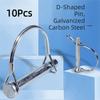 D Shape Trailer Locking Pin Round Loop Wire Lock Pin Trailer Coupler Pin  Farm Trailers