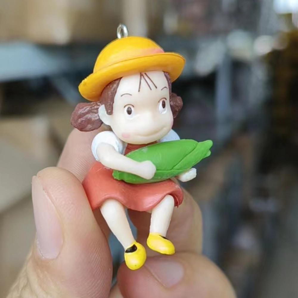 Neighbor My Totoro Hug Corn Mei Cartoon Style Resin Ornament For Gift Collectors