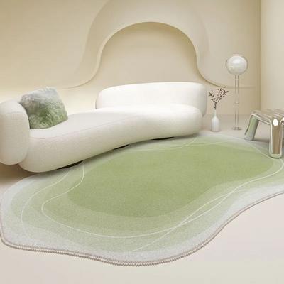 Gradient Art Creative Living Room Carpet Irregular Home Decor Comfortable Soft Tea Table Bedroom Cloakroom Floor Mat