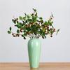 Real Touch Artificial Raspberry Branches Elegant Handmade Simulation Blueberry Fruits Plastic Artificial Berries Branches