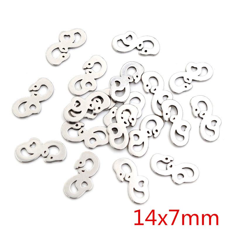 30pcs/lot No Fade Charms 316 Stainless Steel Butterfly tree heart Charms handmade Craft pendant Jewelry Making,DIY for necklace