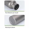 Titaniums Sport Bottle with Lid Flask Wide Mouth Water Bottle Drinking Bottle for Camping Cycling Hiking Beverage Bottle
