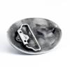 Retro Men's Zinc Alloy Animal Pattern Belt Buckle – Smooth Sports Design, Individually Packaged
