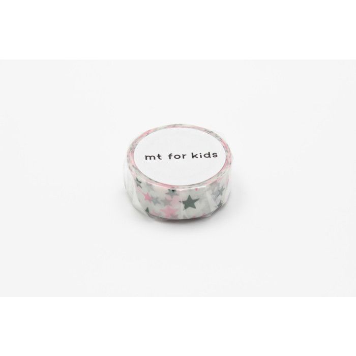 Masking Tape KIDS - Multicolored Star - 1.5 Cm X 7 M