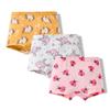 Girls' Pure Cotton Cartoon Boxer Briefs - Breathable School Shorts