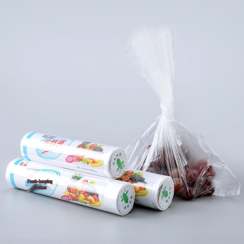 2338 Verdickte Abreiß-Lebensmittelaufbewahrungsbeutel - Kleine & Große Größen, Einweg für Haushaltskühlung