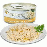 Applaws chat 6 boîtes de 70 g - Poulet-fromage