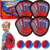 Toss and Catch Ball Set,Kids Outdoor Toys for 4-6,Velcro Ball and Catch Games Family Backyard Lawn Sports,Spider Toys Outside Game Beach Pool Toys
