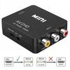 HDMI-compatible To AV RCA Adapter Converter Box 1181P RCA AV CVSB LR Video Composite AV Scaler Converter For Projector PC HDTV