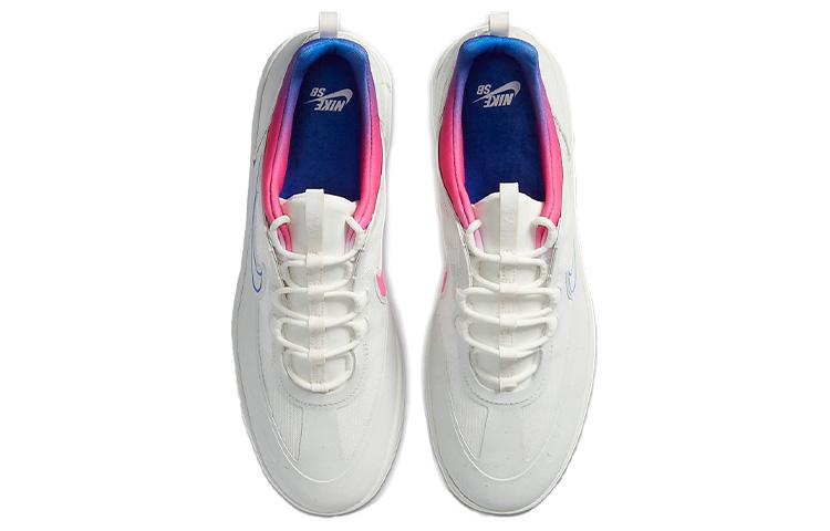 Nike Sb Nyjah Free 2 Summit White Pink Blast Racer Blue CU9220-100