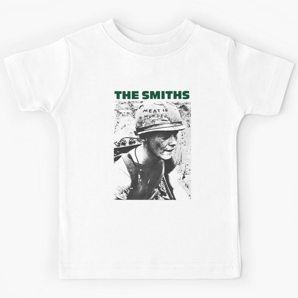 The Smiths Meat Is Murder Punk Rock Morissey Retro Unisex T Shirt Design Shirts Kids T-Shirt 160