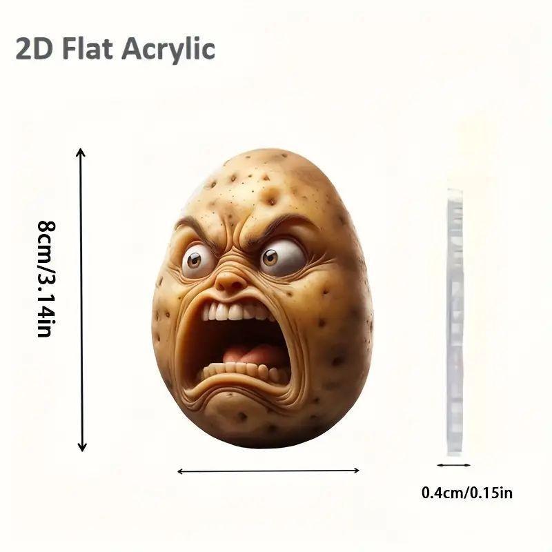 

Stylish Acrylic Car Interior Decor Fruit And Vegetable Rearview Mirror Hanging Ornament 1