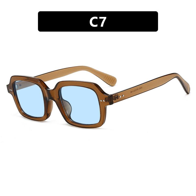 New Fashion Square Sunglasses Women Luxury Brand Vintage Trending Sun Glasses Ladies Classic Black Rectangle Eyeglasses